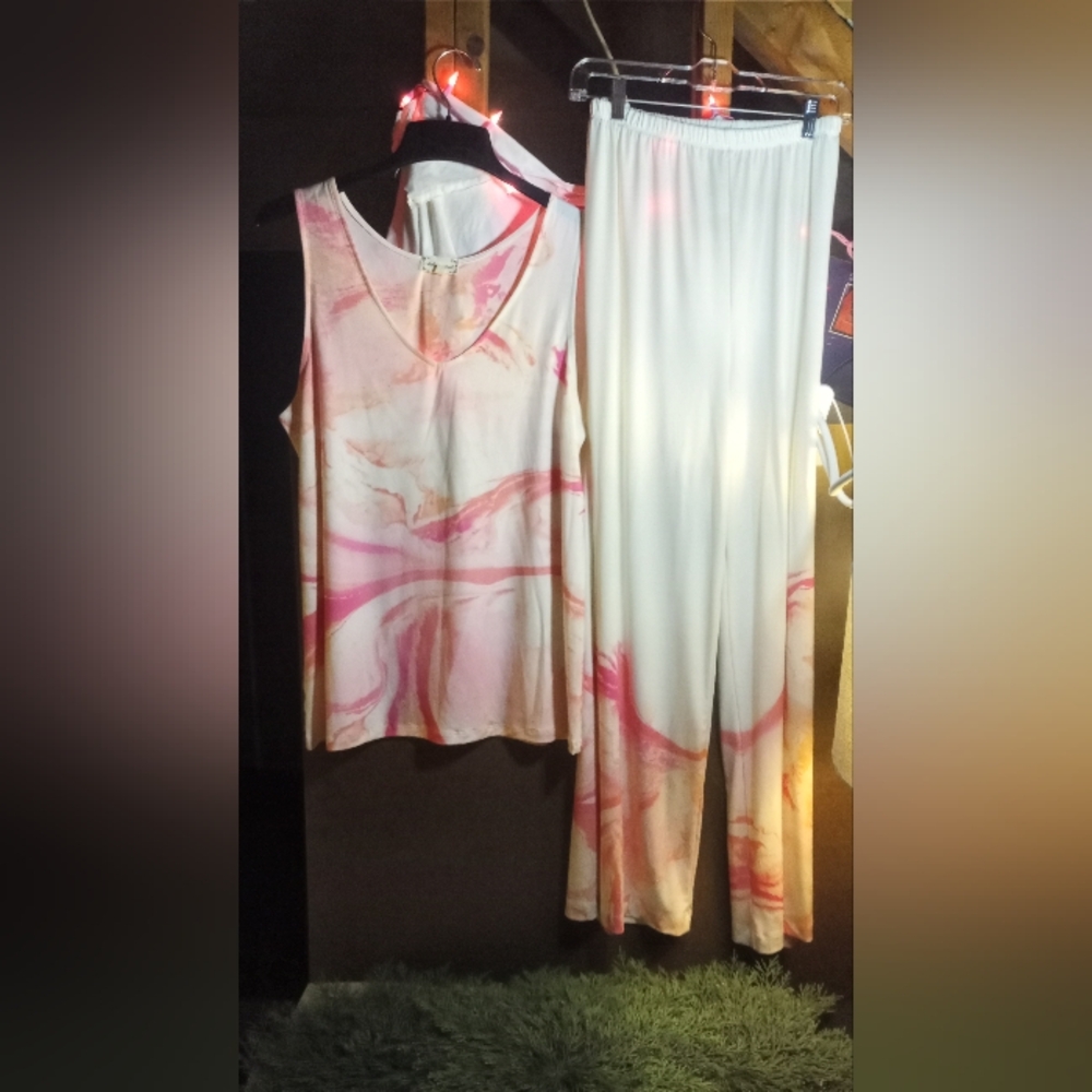 New 2 Piece Silk Outfit